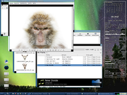 IceWM IceWM - Tema Sky [darktip]