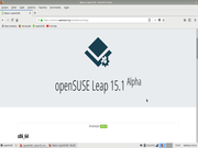 Xfce O openSUSE Leap 15.1 est&aacute; em Alpha