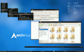 Fluxbox Arch + FluxBox