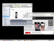 LXDE iTunes e Safari