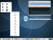 Enlightenment E17 MacOS style no Slackware 13