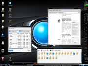 IceWM Icewm com tema Nano Blu