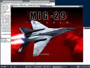 IceWM Mig29Fulcrum no Debian