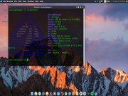 Xfce Antergos OS X Dark Paraguay Theme