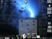 Enlightenment E17 - Bluesteel e LXTerminal