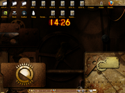 Enlightenment Tema Steampunk