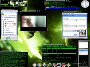 Enlightenment Slackware + Enlightenment + Trampo