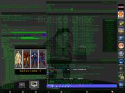 Fluxbox OpenBSD + roxterm+xmms+zsnes