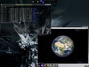 TWM fvwm + gnome-terminal + celestia