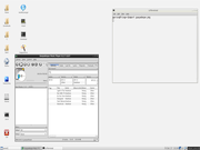 LXDE LXDE White +Guayadeque music player