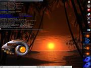 Enlightenment Enlightenment + KDE Kicker