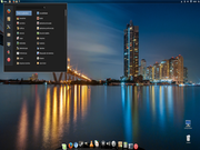 Cinnamon Linux Mint 17 - Cinnamon + CairoDock