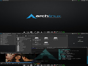 XFWM Arch linux - BleuFear harmony
