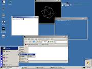 QVWM Linux com uma cara Rwin...