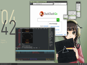 Openbox #! Green