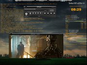 Fluxbox Mplayer-Aterm-Conky