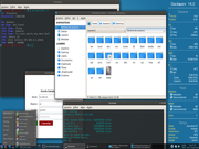 Openbox Painel Tint2 com menu